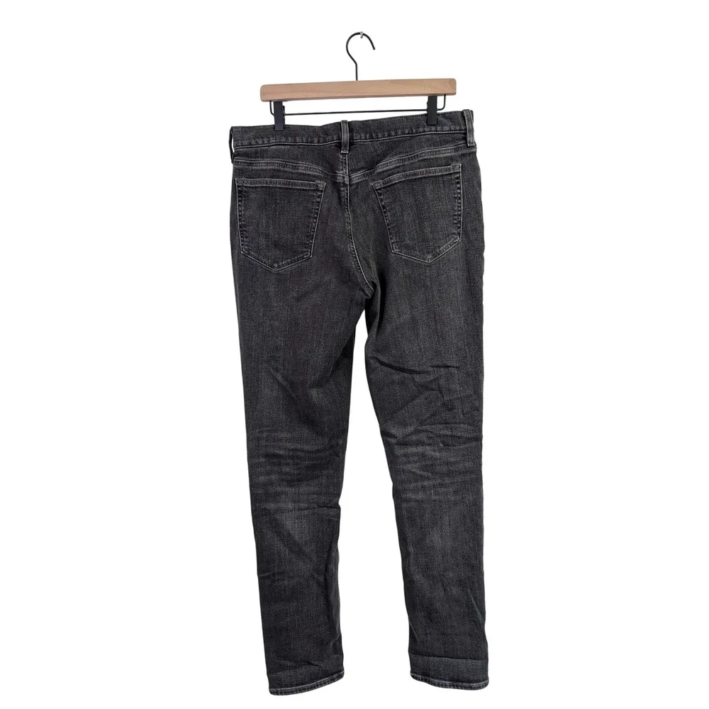 Banana Republic Slim Traveler Jean 2.0 Slim Fit Stretch Denim Washed Black 34x34